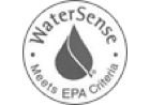 Watersense meets epa criteria logo